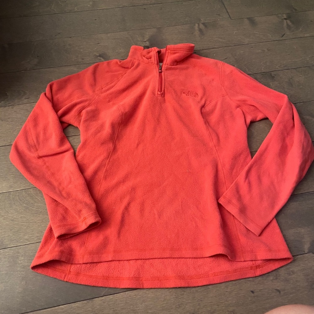 Pink the north face jacket